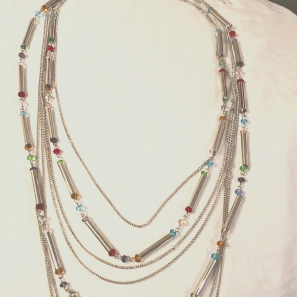 NWT, Beautiful layered necklace - Picture 2 of 6